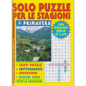 Abbonamento Solo Puzzle Per Le Stagioni (cartaceo  trimestrale)
