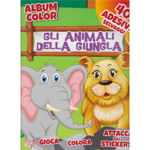 Toys2 Gold - Album color - Gli animali della giungla - n. 51 - bimestrale - 23 aprile 2020 - 