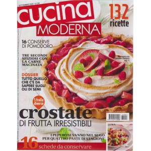 Cucina Moderna - n. 9 - mensile - settembre 2019 - 132 ricette
