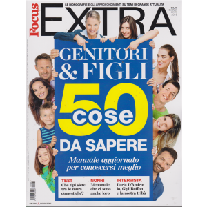 Focus Extra - n. 84 - 10 agosto 2019 - estate
