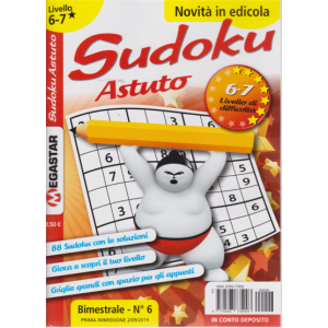 Abbonamento Sudoku Astuto (cartaceo  bimestrale)