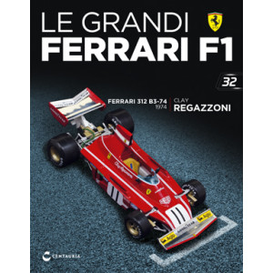 Le grandi Ferrari F1 - Ferrari 312 B3-74 - Clay Regazzoni - 1974 - Uscita n.32 - 08/04/2024