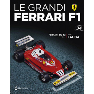 Le grandi Ferrari F1 - Ferrari 312 T2 - Niki Lauda - 1977 - Uscita n.33 - 16/04/2024