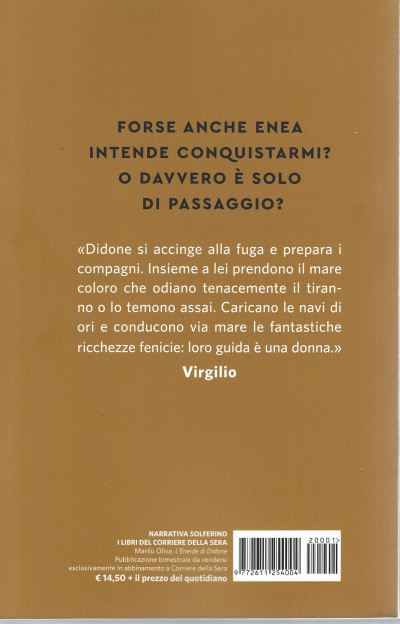 Marilù Oliva - L'Eneide di Didone -n.1 - bimestrale - 263 pagine