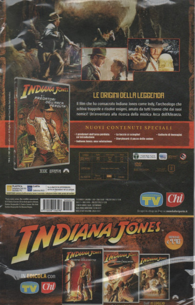PRIMA EDIZIONE INDIANA Jones I Predatori Dell'arca Perduta Adventures 1 EUR 48,79 - IT - Foto 7