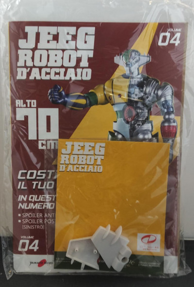 Collezione JEEG robot d'acciaio (da costruire) 4° Uscita