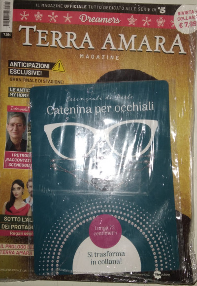 Fivestore Magazine -Terra amara + Catenina per Occhiali - n.90- bimestrale  -16 Dcembre 2023