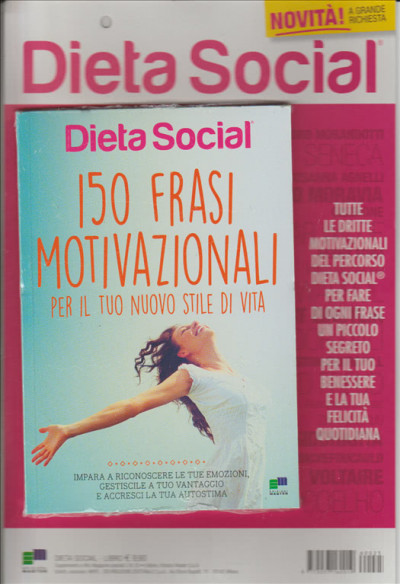 Dieta Social 150 Frasi Motivazionali Per Il Tuo Nuovo Stile Di Vita Edicola Shop