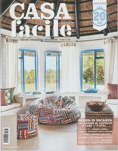 Casa Facile - mensile n. 8 Agosto 2017 Design di vacanza ...