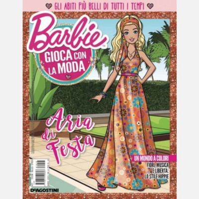 n° 44 ABITO STILE OLD HOLLYWOOD Gioca con la Moda Collezione Barbie 