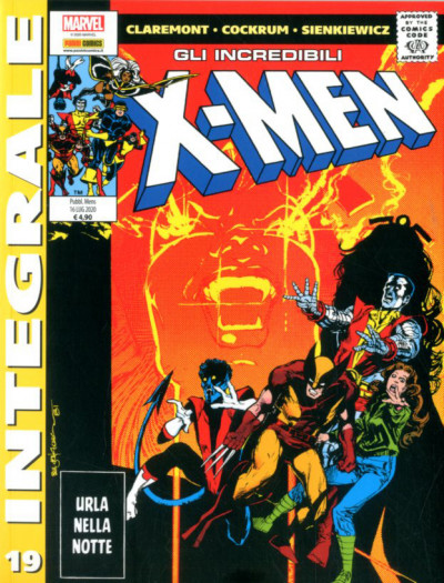 X-Men Di Chris Claremont - N° 19 - Gli Incredibili X-Men - Marvel Integrale Panini Comics