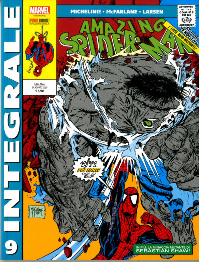 Spider-Man Di Todd Mcfarlane - N° 9 - Spider-Man Di Todd Mcfarlane - Marvel Integrale Panini Comics