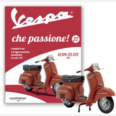 Ape Piaggio Giocattolo Modellino Vespa 125 GTR Del 1971 Die Cast