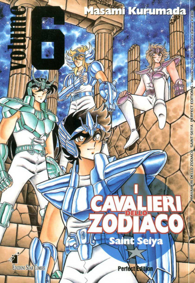 Cavalieri Zodiaco - N° 6 - Saint Seiya Perfect Edition (M22) - Star Comics