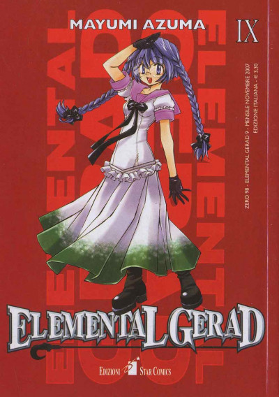 Elemental Gerad - N° 9 - Elemental Gerad (M18) - Zero Star Comics