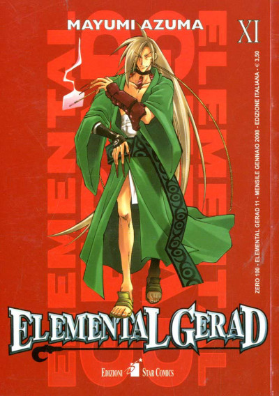 Elemental Gerad - N° 11 - Elemental Gerad (M18) - Zero Star Comics