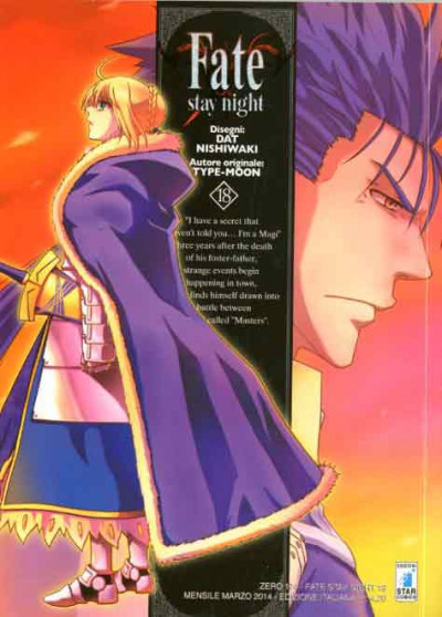 Fate Stay Night - N° 18 - Fate Stay Night - Zero Star Comics