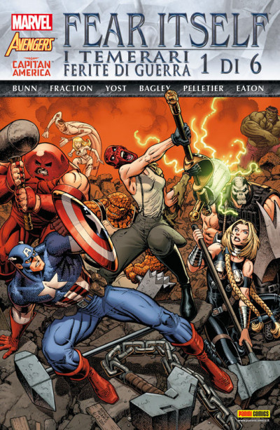 Marvel World - N° 9 - Fear Itself: I Temerari/Ferite Di Guerra 1 (M6) - Marvel Italia