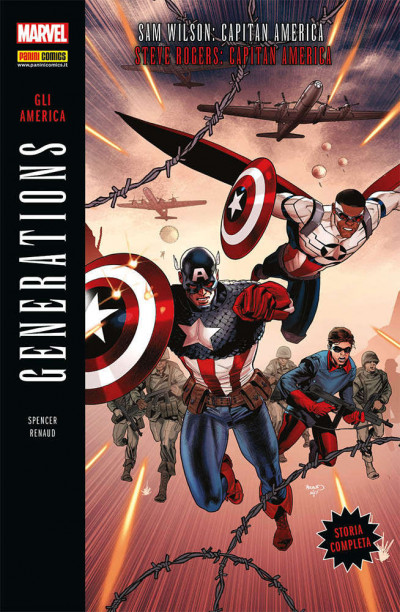 Generations - N° 10 - Capitan America & Capitan America - Gli America - Marvel Italia