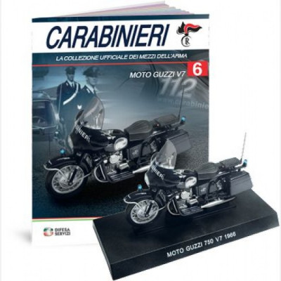 Moto A Escala 1:24 Guzzi 750 V7 1966 De Coleccion | Cuotas Sin Interés - Foto 2