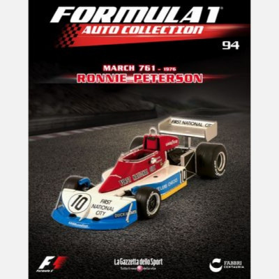 F1 FORMULA 1 = Il modello di auto collezione = # 87 = MARZO 761-1976 