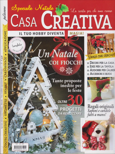 Speciale julienne Casa Creativa - mensile - n. 1 - 22/11/2018 - Speciale  Natale EDICOLA SHOP