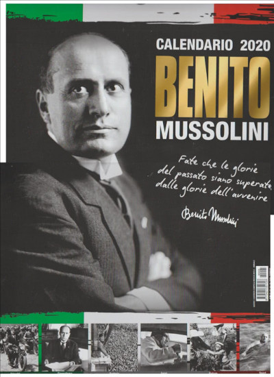 Calendario 2020 Benito Mussolini - cm. 30 x 40 EDICOLA SHOP