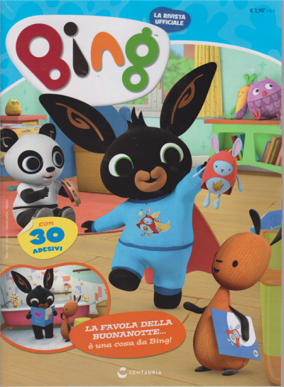 Bing Magazine - n. 1 - marzo 2019 - uscita extra - con 30 adesivi -  23/3/2019 EDICOLA SHOP
