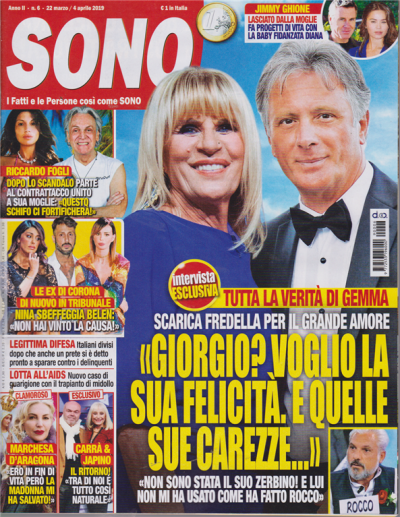 Sono N 6 22 Marzo 4 Aprile 2019 Settimanale Edicola Shop