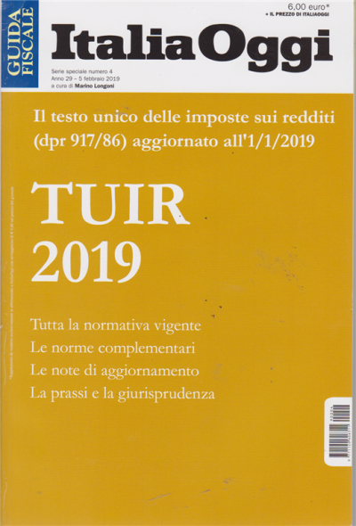 Italia Ogii - Guida fiscale - n. 4 - 5 febbraio 2019 ...