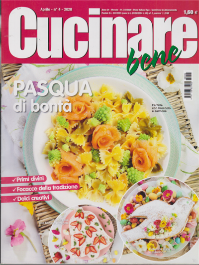 Cucinare Bene N 4 Aprile 2020 Mensile Edicola Shop
