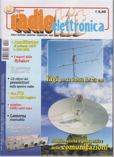 Radiokit Elettronica - n. 6 - giugno 2020 - mensile EDICOLA SHOP
