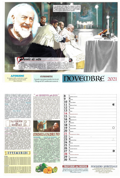 parole di vita calendario 2021