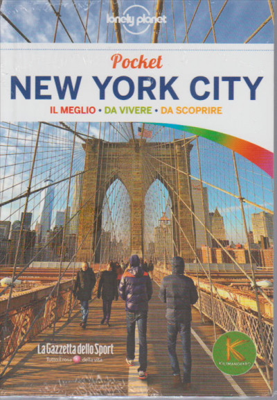 Guida Lonely Planet pocket - New York City by Gazzetta dello Sport EDICOLA  SHOP